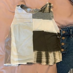Reversible boho tank top